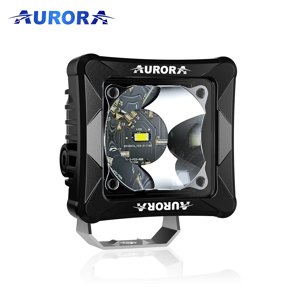 Aurora New LED Work Light 2'' Spot Beam White/Yello Color 30W LED Work Lamp for Truck Offroad Light