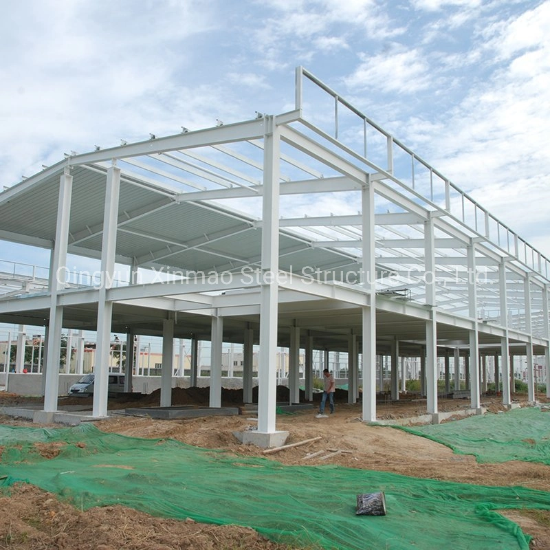 Prefab Prefabricated H Section Frame Building Steel Structure for Workshop