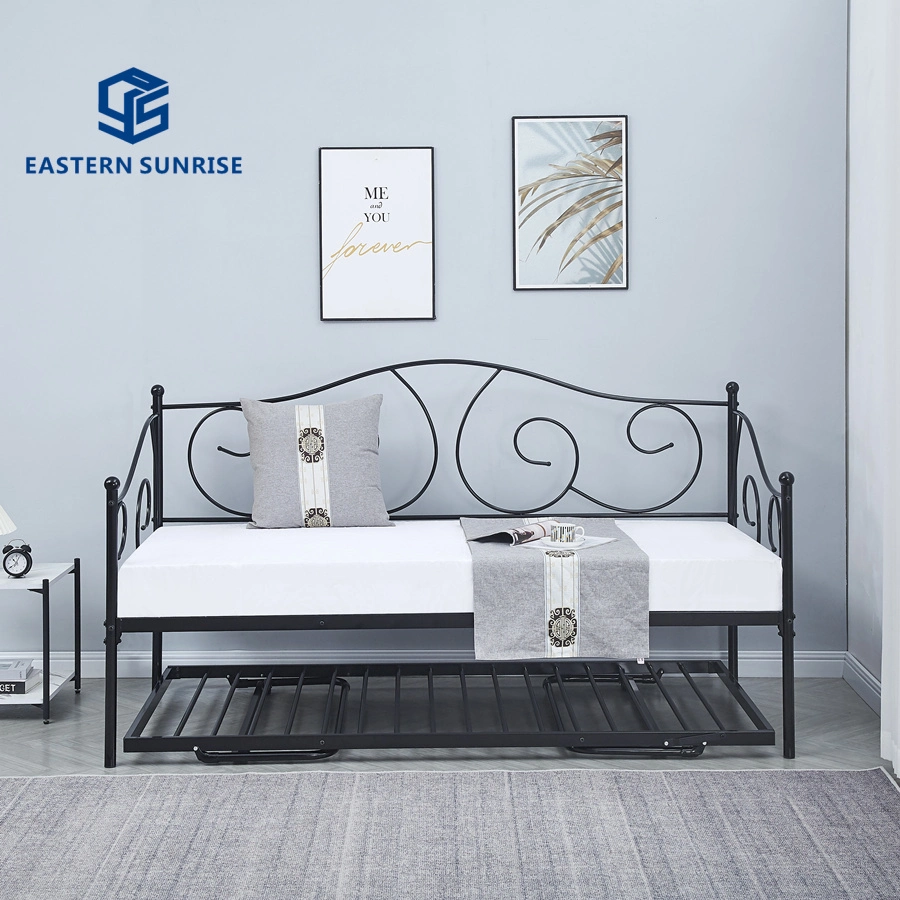 Heavy Duty Daybed, Steel Slats Support Bed Frame for Living Room Bedroom