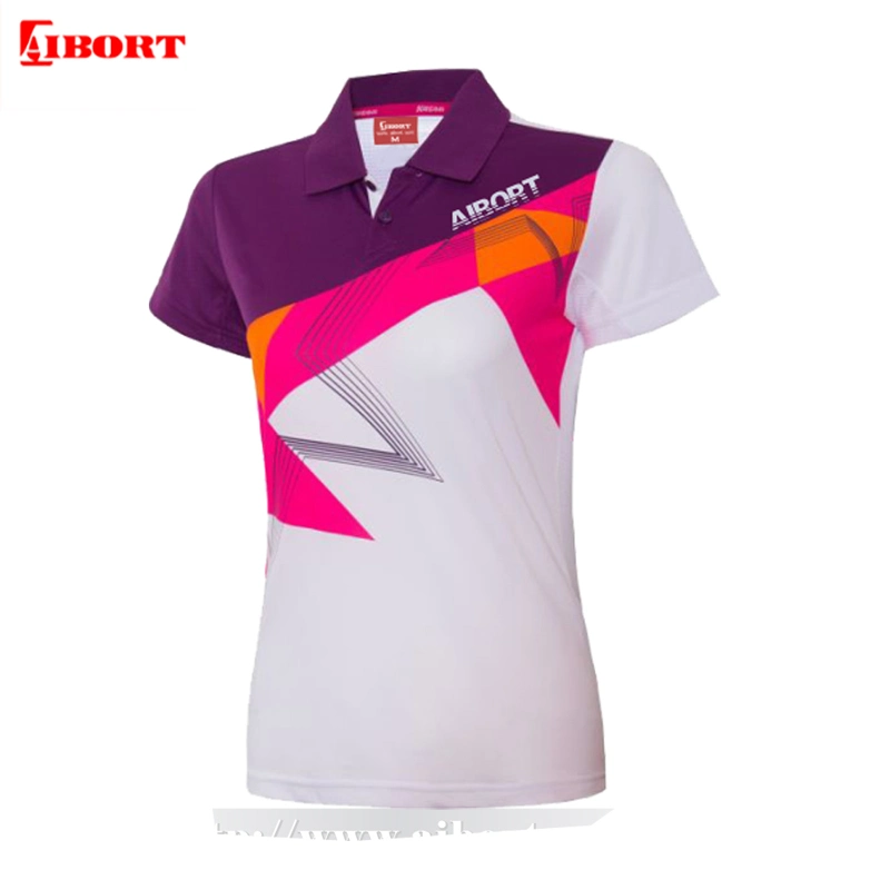 Aibort High quality/High cost performance Manufacturer Free Sample Custom Design Sublimation Cap Sports Teamwear Sportswear Polo Shirt Tshirts