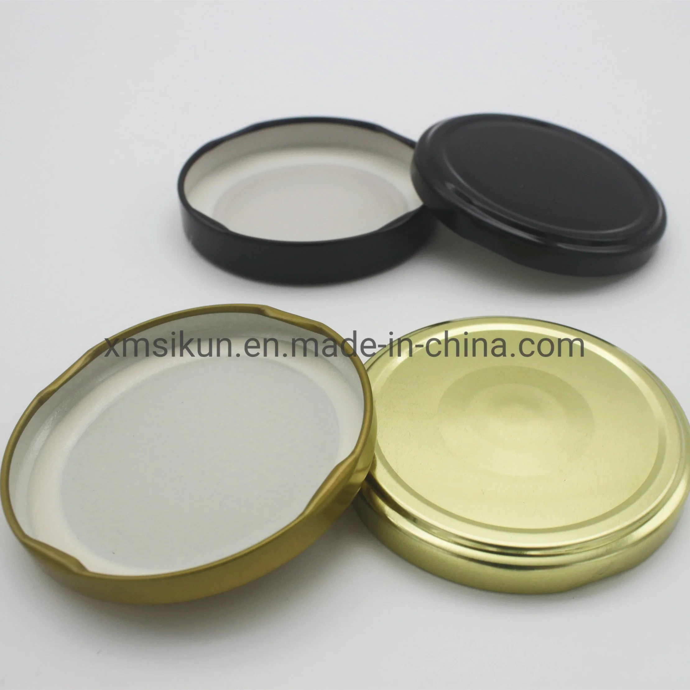 Hot Selling High quality/High cost performance  70# Metal Lug Cap with Glass Bottle for Food Grade Packing