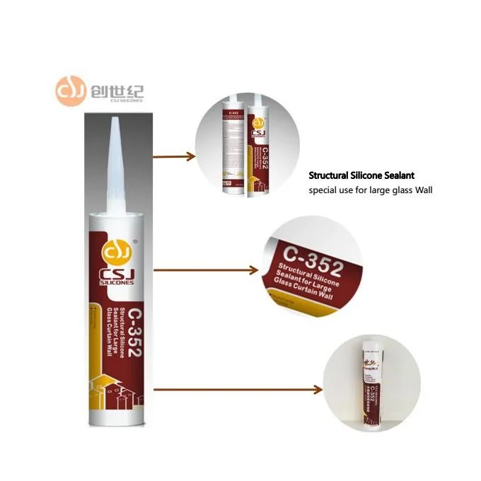 Best Performance Structure Silicone Sealant for Glass Light Roof