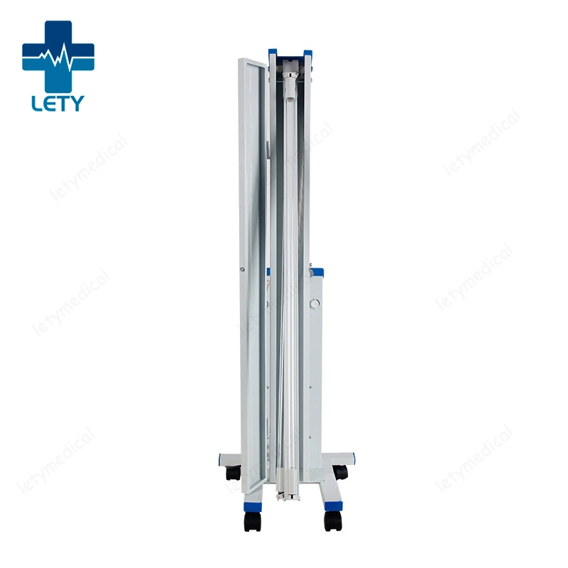 Hot Sell Hospital Germicidal Car Disinfecting UV Lamp Trolley Sterilizing Machine Price Car UV Lamp