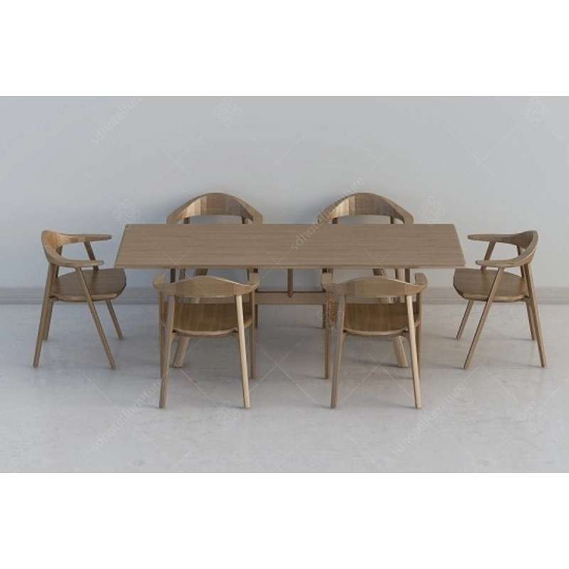 Des tables en bois Président pour l'hôtel moderne de meubles de salle à manger de style