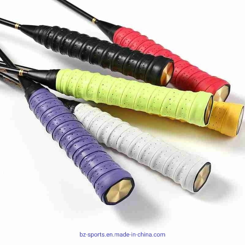 Antideslizamiento Racket Grip Badminton Overgripping Muñequeras deportivas al aire libre Accesorios Tenis Cinta de mano Grips