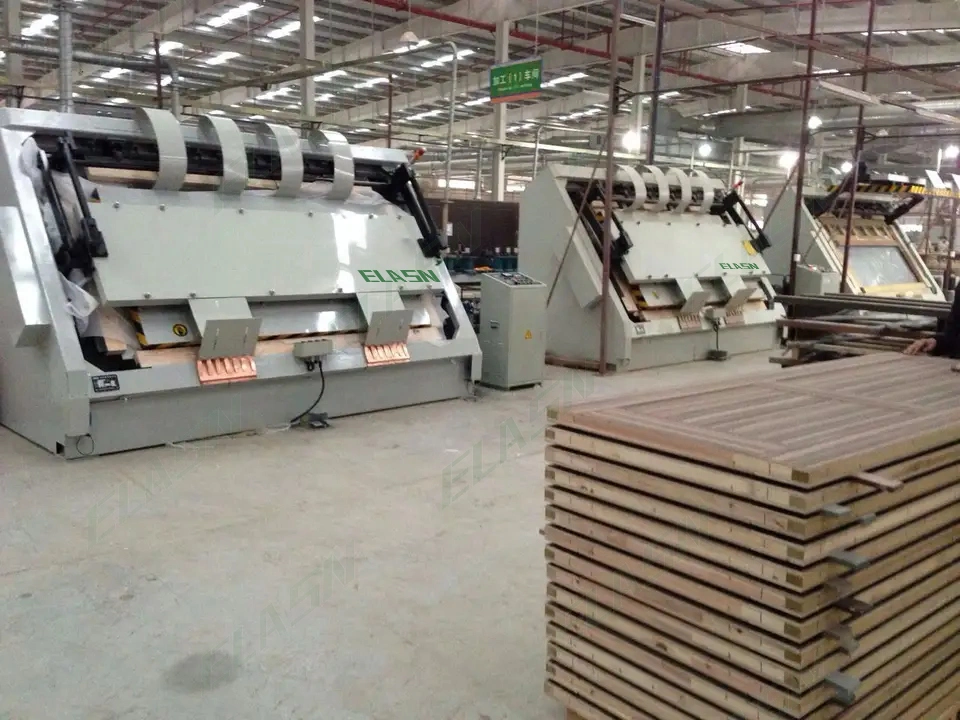 Wooden Frame Making Machine Single Corner Gluing Jointing High Frequency Press