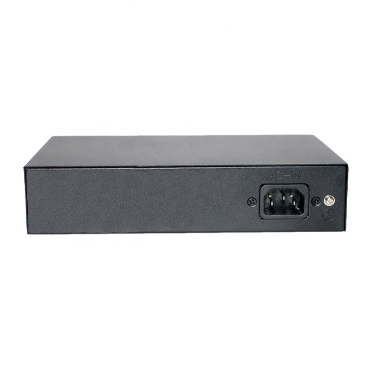 CCTV NVR Poe Switch 4 puertos 10/100m y Gigabit no administrados 48V Ethernet conmutador de fibra