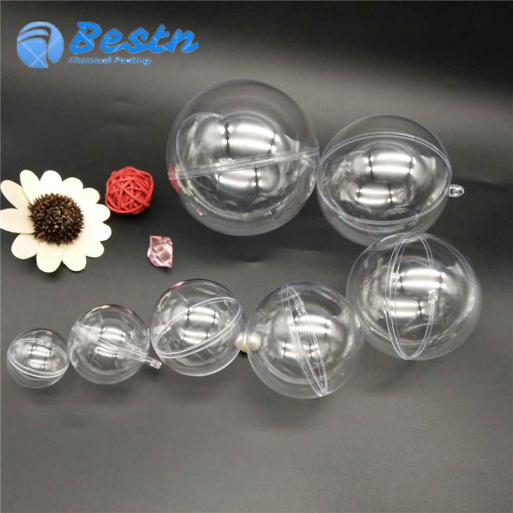 Clear Plastis Openable Ball for Christmas Decoration