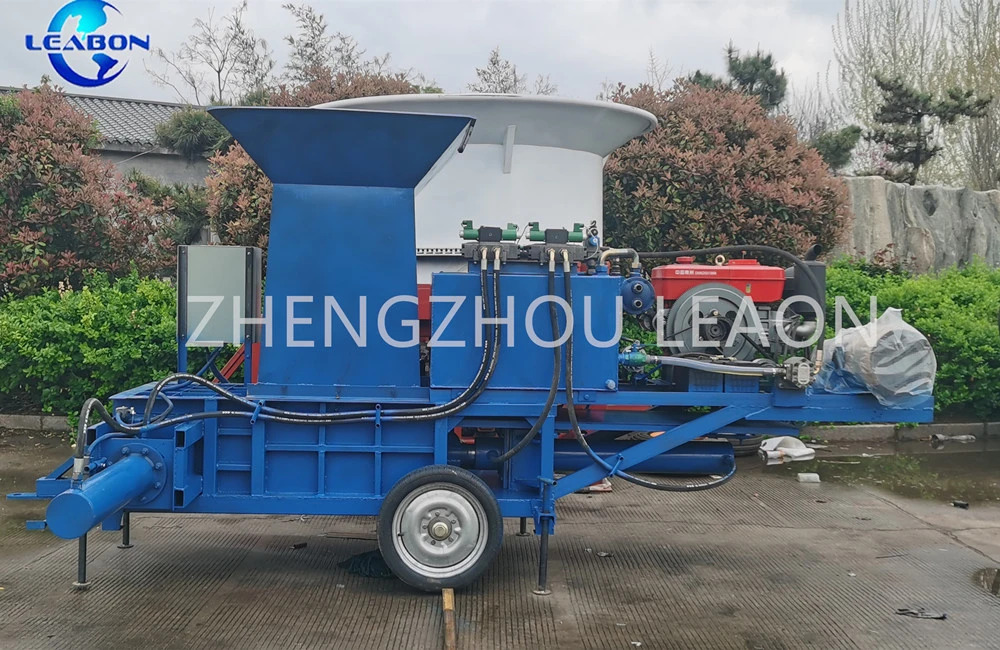 Silage Grass Wrapper Packing Machine Horizontal Hydraulic Wheat Straw Square Baler