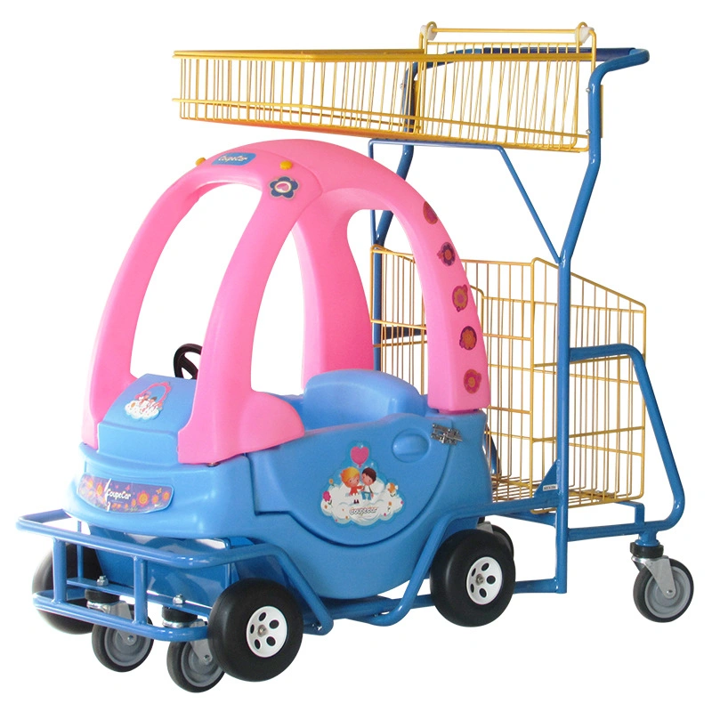 Kids Auto Shopping Trolley Children Shopping Cart (JT-E15)