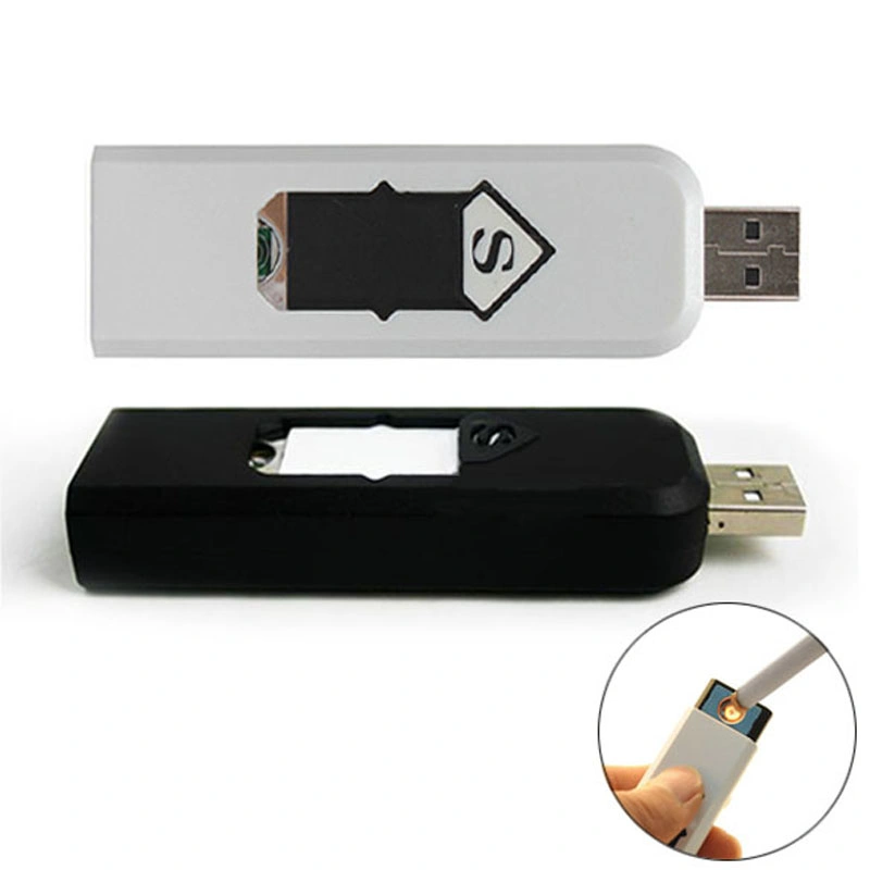 Don creativo USB sin Flama encendedor de cigarrillos