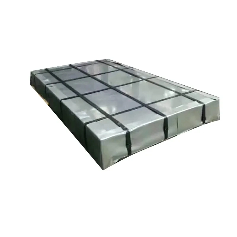 Hoja de acero galvanizado Prime Quality DX51D Z100 Z275 G90 MS Placas