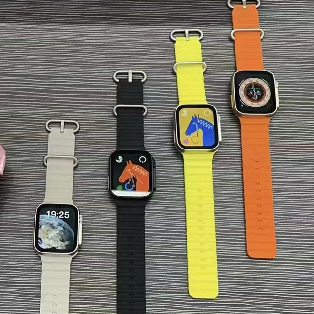 شريط ساعة Smart Watch الذي يتم بيعه مباشرة بشاشة كاملة تعمل باللمس Smart Watch
