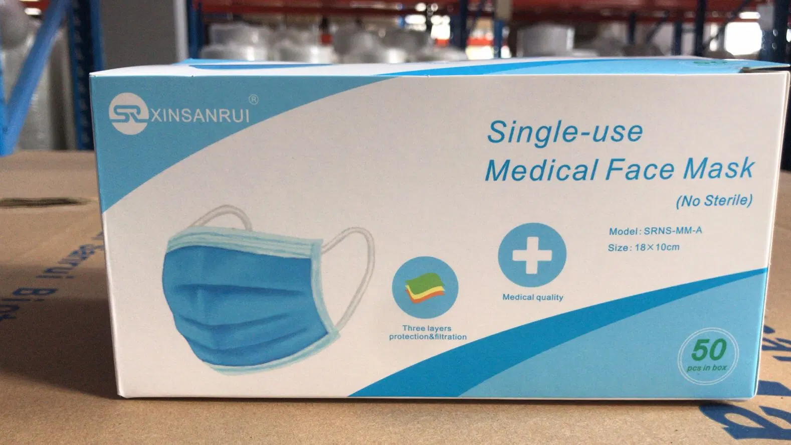 Disposable Medical Mask Iir CE