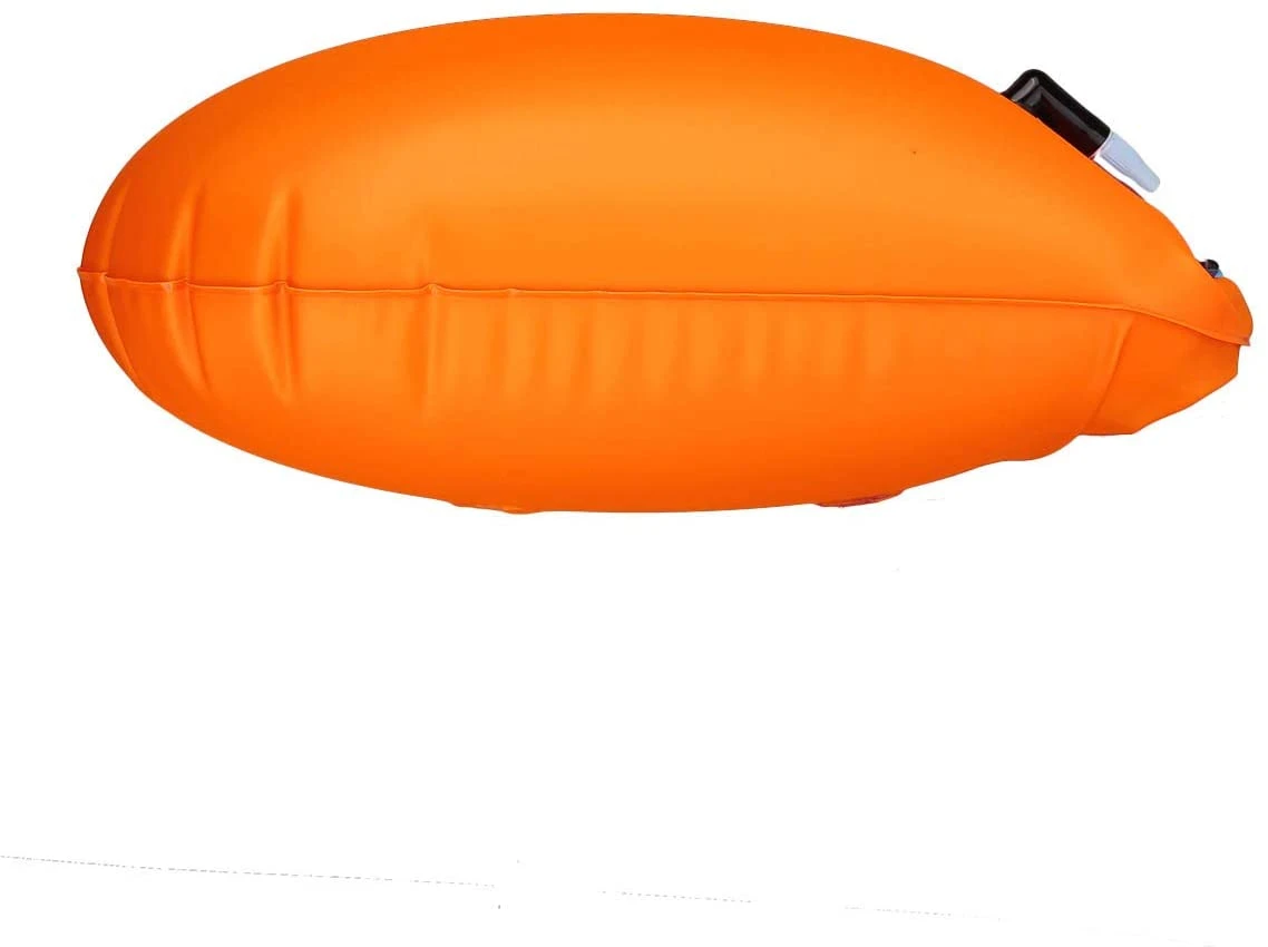 20L Waterproof Swim Bouy with Storage Space Inflatable Dry Bag Bright Color Swim Safety Float for Open Water Swimmers