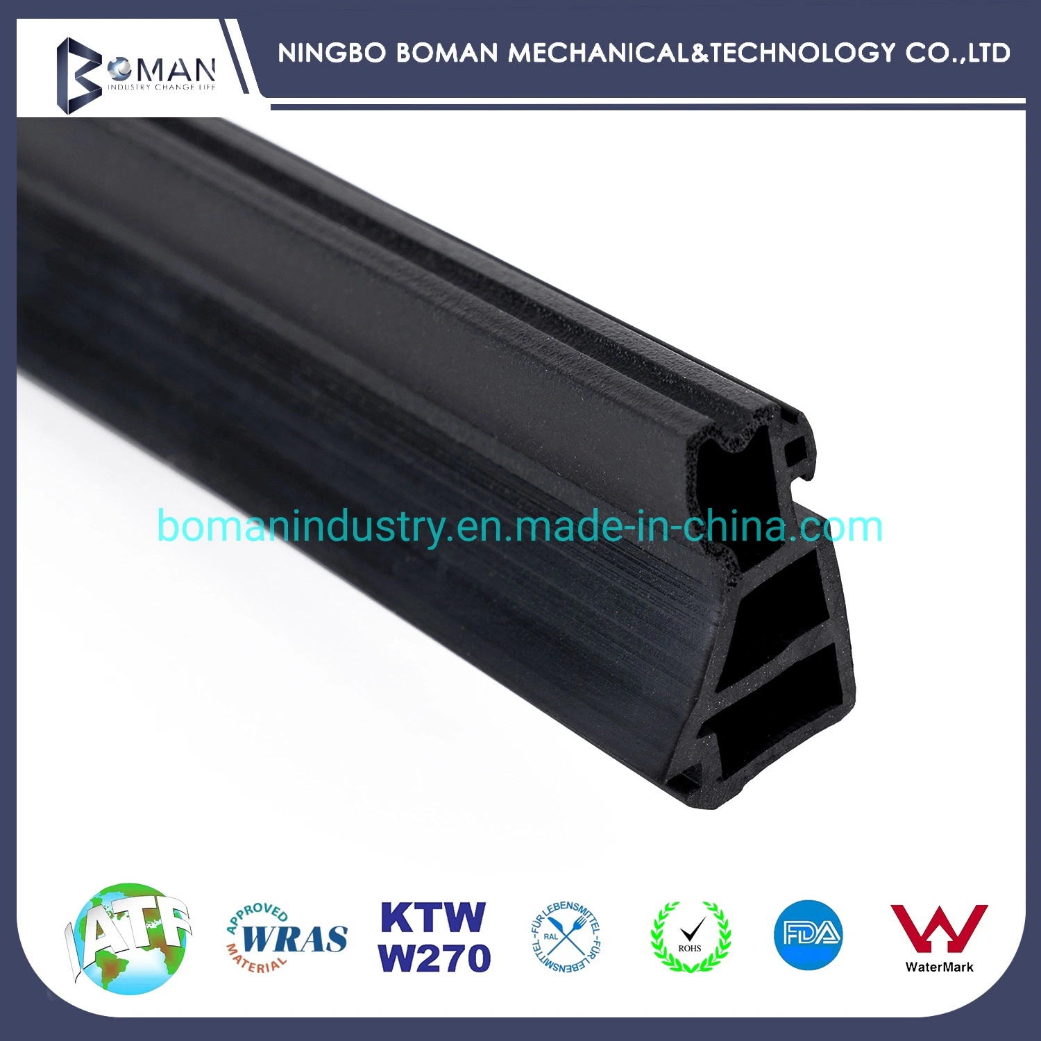 Install Rubber EPDM Trim Seal Strip for Car Doors