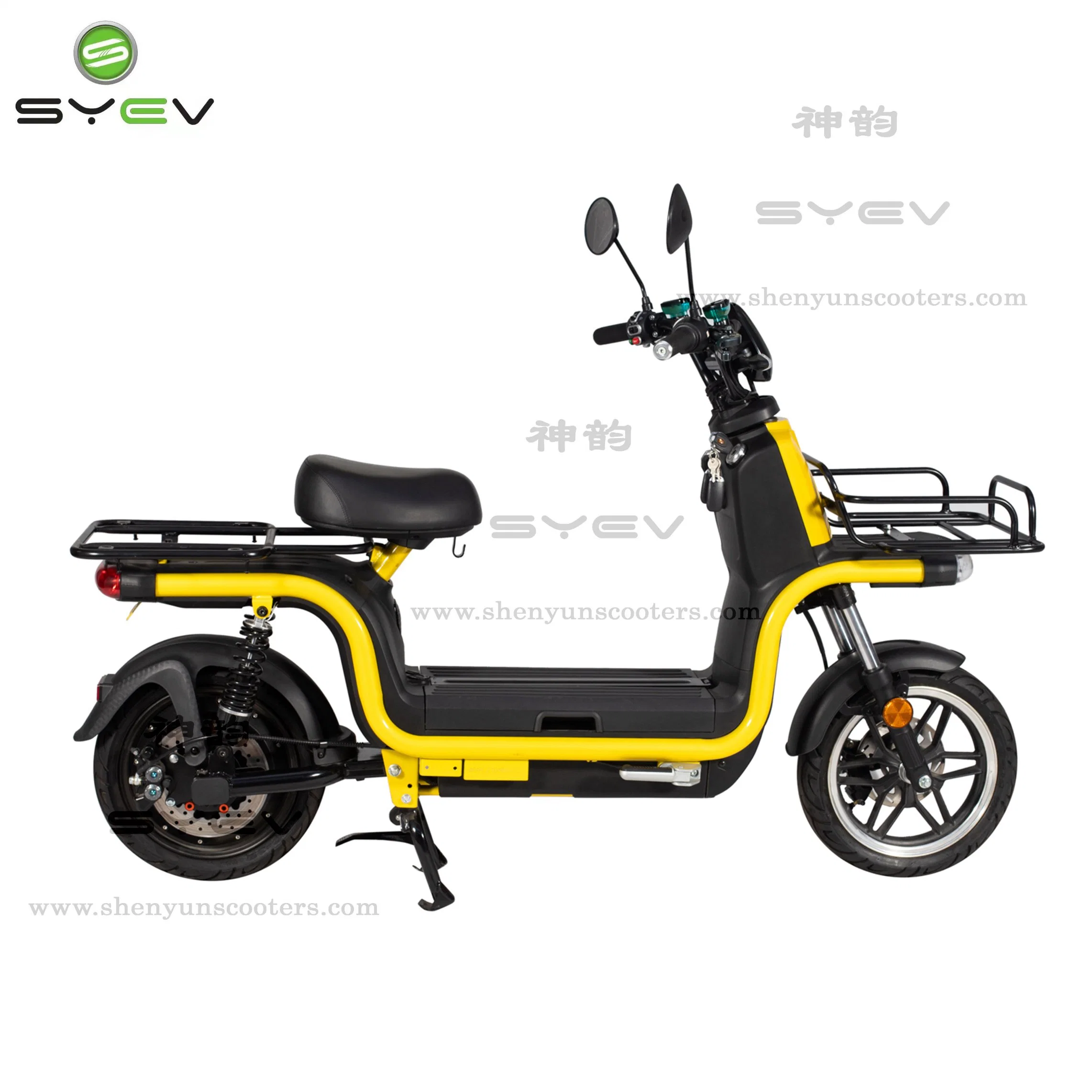 Syev 2022 Electric Delivery Scooter 1200W Fast Food Pizza Delivery Electric Bike