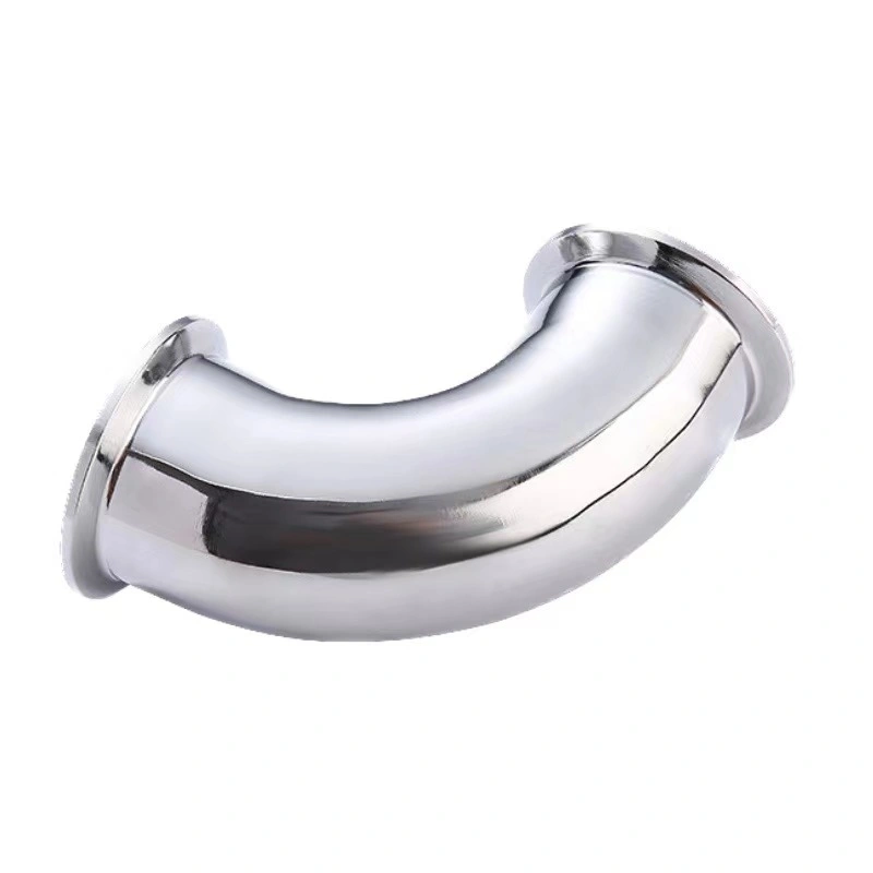 Wenzhou Bstv Sanitary Elbow with Clamped Ending for Food Grade