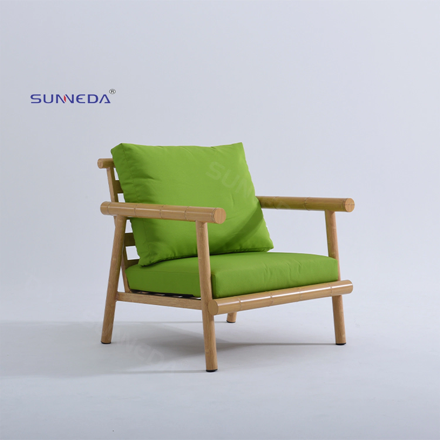 China Sunneda Outdoor Furniture Maker original Diseño de impresión Térmica de transferencia térmica de piedra de sinterizado sofá mesa de café de sobremesa