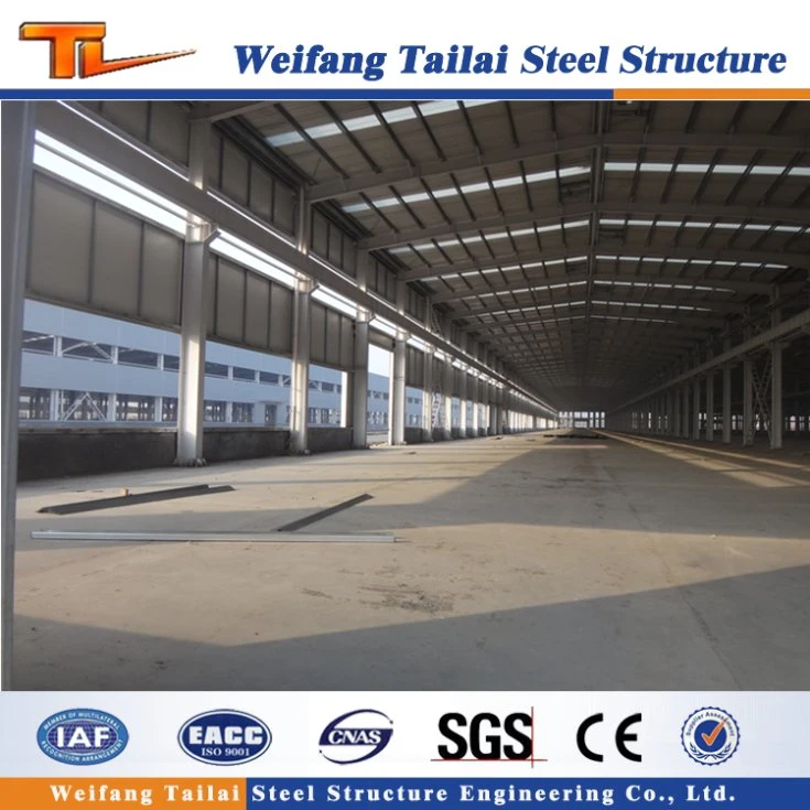 Large Span Light Weight Economic Prefab Steel Structure Agricultural Farm Warehouse