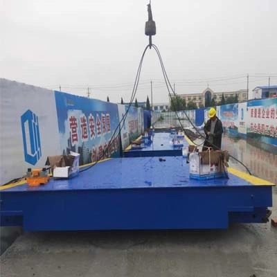 Pèse-personne électronique de poids lourd China Digital Weighbridge 80 tonnes Mécanique