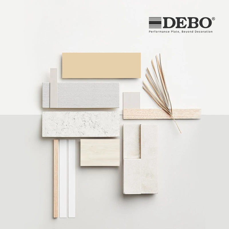 Debo duradera decorativos laminados de alta presión de lujo para Tabtop