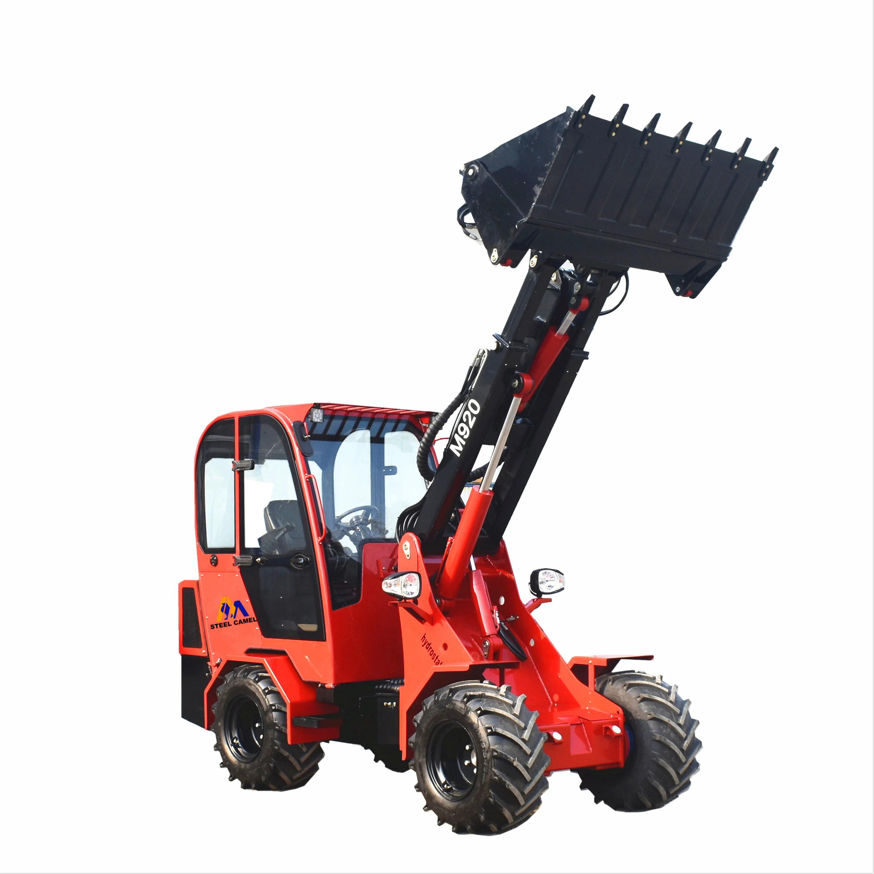 Agricultural/Farm/Garden 1.5t/2t Small/Mini/Compact/Telescopic Wheel Front End Backhoe Loader for Sale