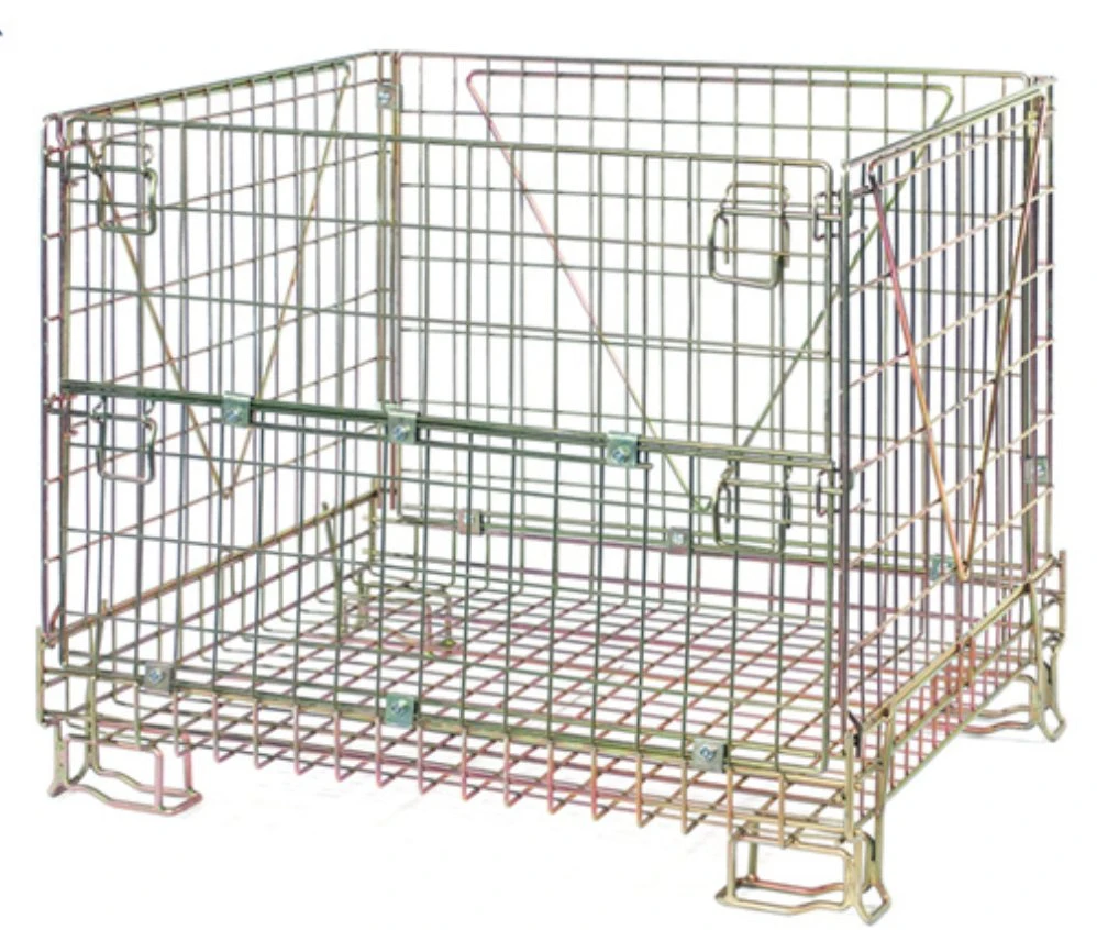 Euro Wire Container Warehouse Storage Wire Cage