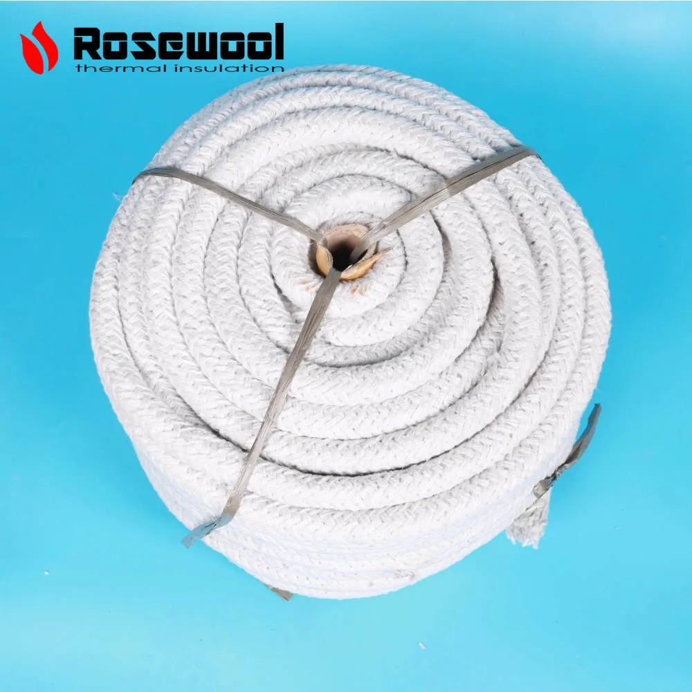 Hot Selling 500&plusmn; 15 Kg/M&sup3; 100% Non Asbestos Thermal Insulation Ceramic Fiber Rope