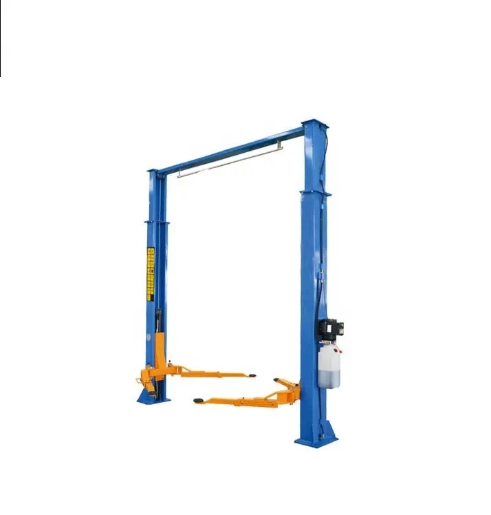 2 Post Car Lift Auto Hoist Two Post Auto Ramp 2 Poles Vehicle Elevator Vehicle Ramp