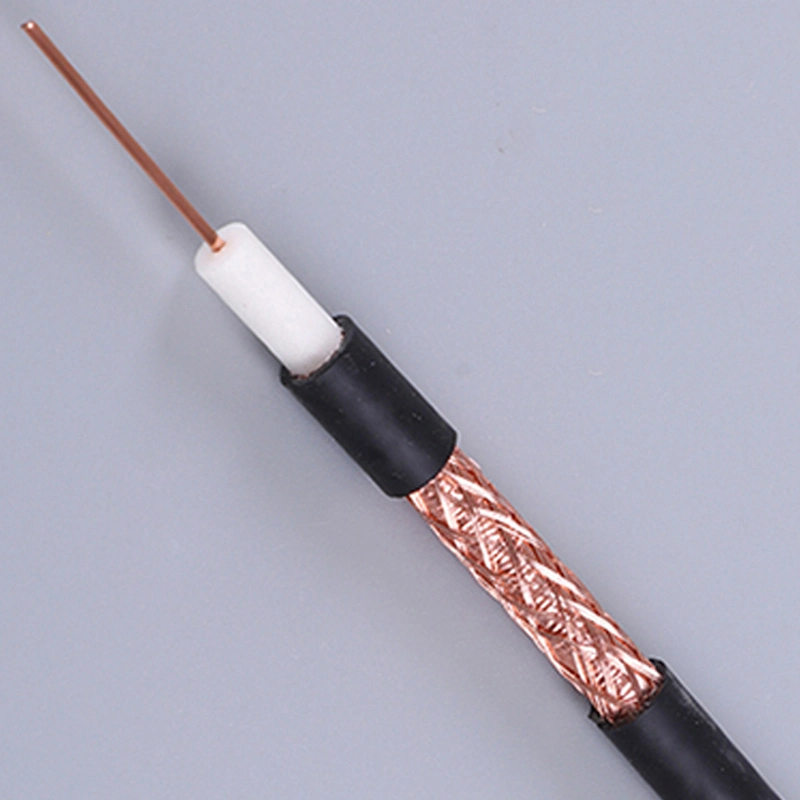 Manufacturer High quality/High cost performance RG6 Rg59 Rg11 CATV & CCTV Communication Cable with Power Composite Siamese Coaxial Cable