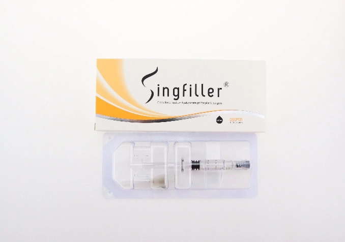 Singfiller Sodium Hyaluronate Dermal Filler for Lips, Cheeks, Breasts, Buttocks