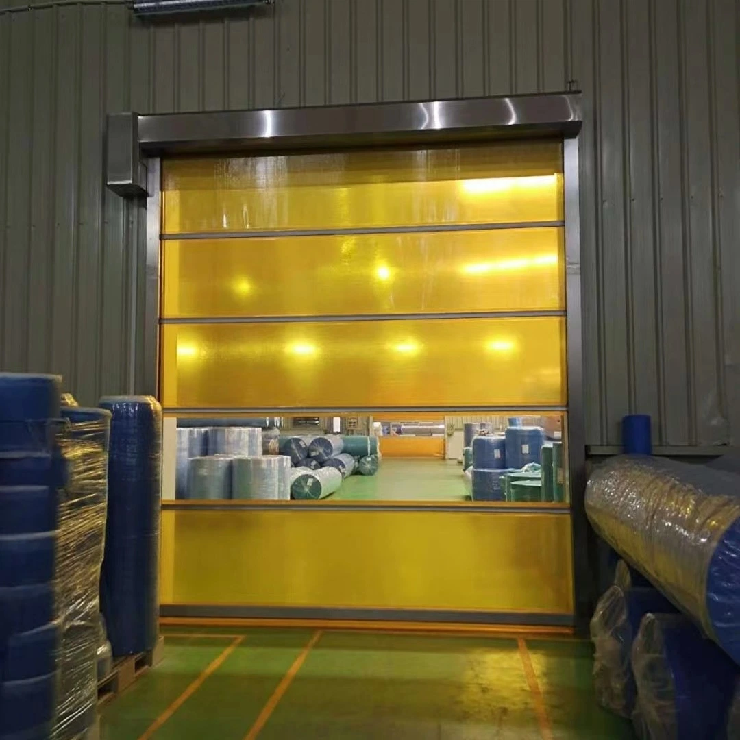 Factory Direct Sale Automatic PVC Fast Roller Shutter Doors