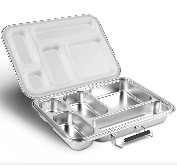 Aohea Stainless Steel Food Container Box Camping Dishwasher Safe Bento Box