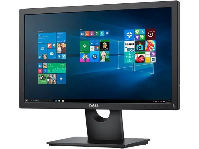 DELL E1916hv 18,5-Zoll-Breitbild-LCD-Bildschirm des Office-Computermonitors