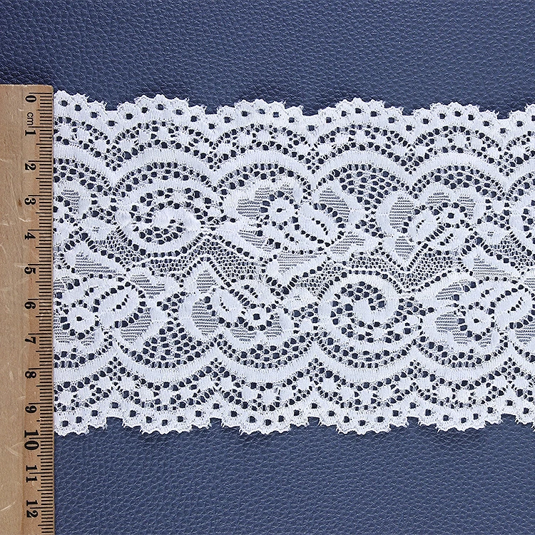 Stretch Lace Trim Nylon Spandex Elastic Lace