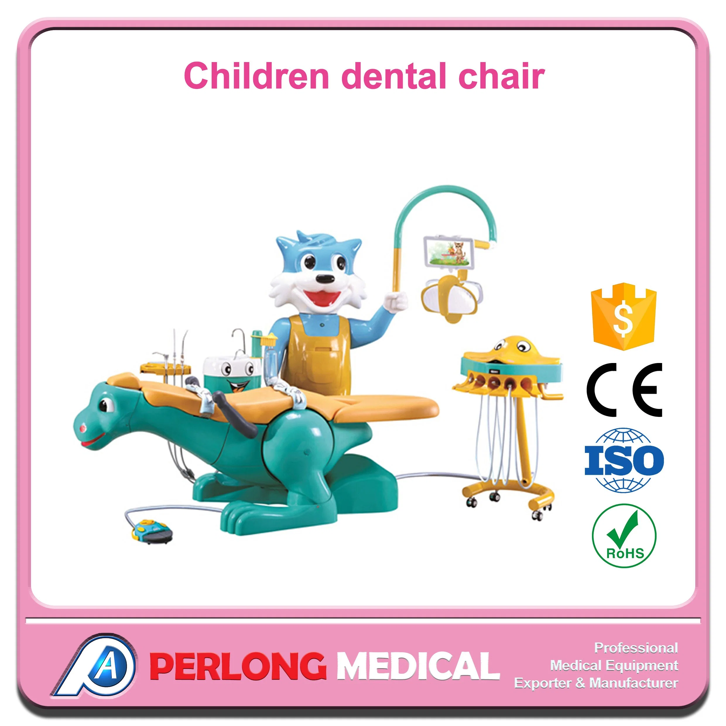 Unidad dental pediátrica de la silla de los niños calientes de la venta de DC800I