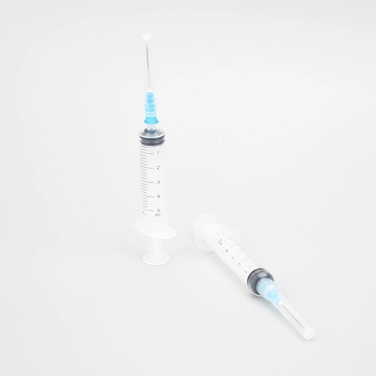 5ml Plastic Injection Disposable Automatic Retractable Syringes with Needle