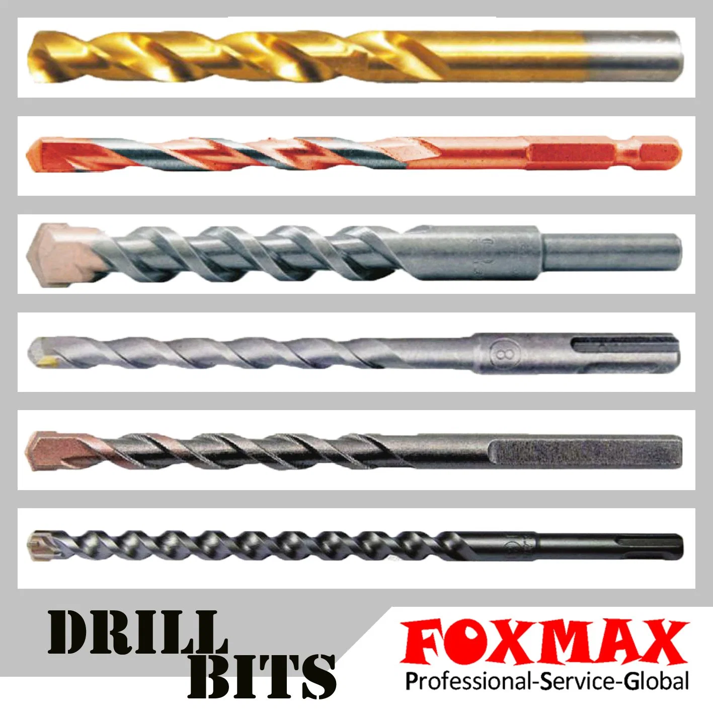 Concrete Drilling Hole Alloy Electric Hammer Flat Drill Bit (FXD-11)