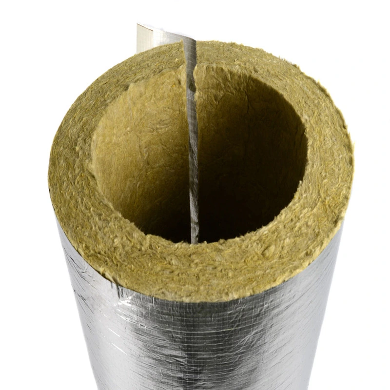 Thermische Isolierung Basalt Faser Rock Wolle Rock Wool Pipe