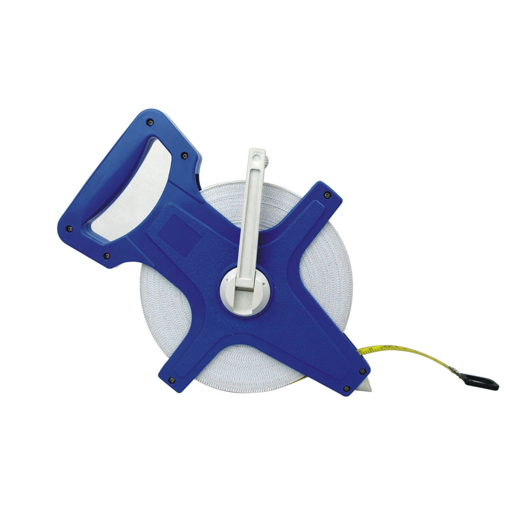 30m 50m 100m OEM Open Reel Fiberglass Long Tape Measure