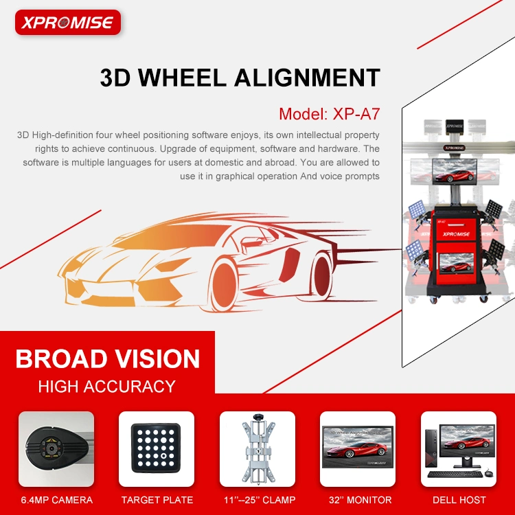 3D Radausrichtmaschine Preis/Garagenausstattung/Radausrichtungssystem