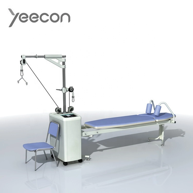 Physiotherapy Treatment Table Traction Therapy Equipment with Independent Traction Units