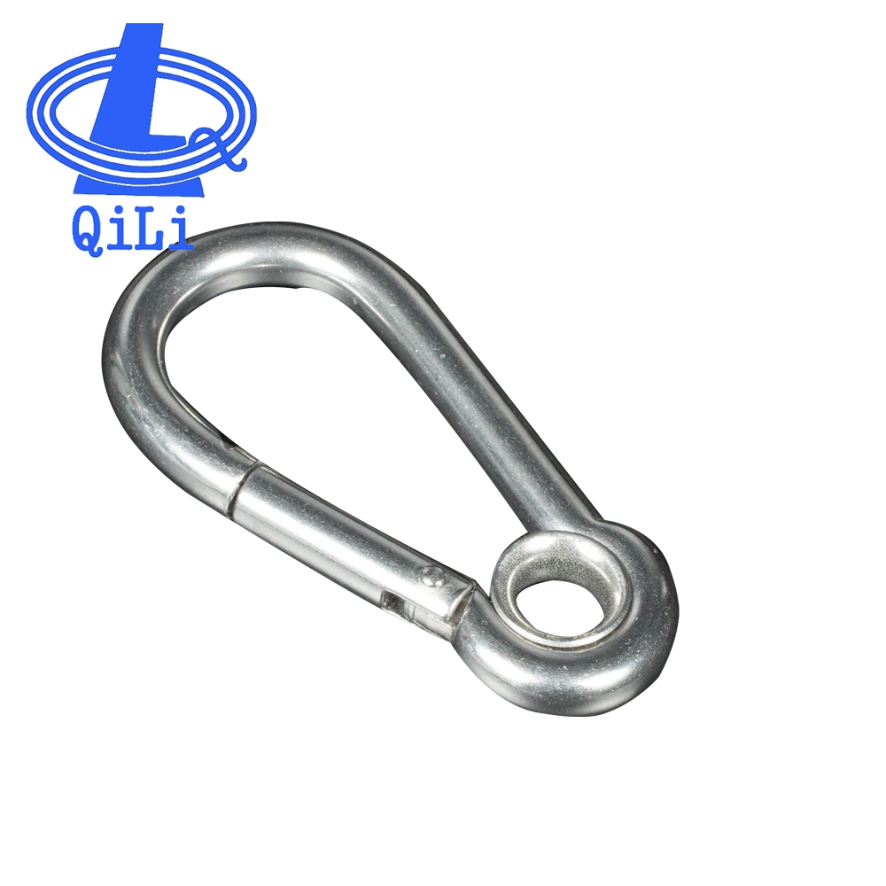 DIN5299 Carabiner Zinc Plated Spring Snap Hook