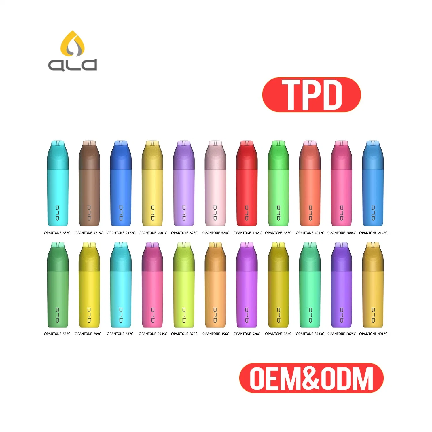 Ald Rechargeable Versions of The Logo Can Be Customized 8ml Wholesale/Supplier Vape Pen