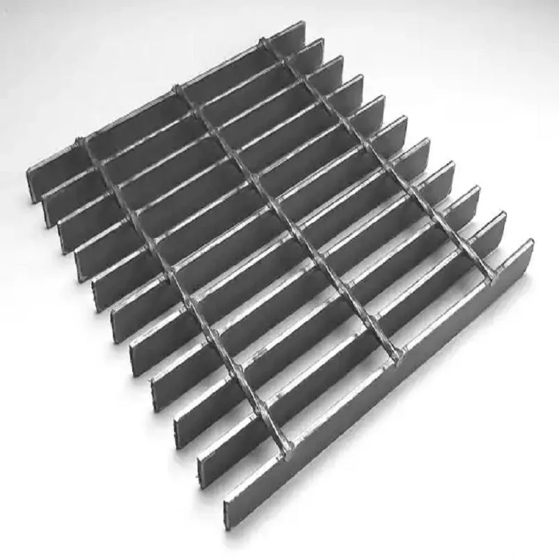 Steel Grating Serrated Flat Bar Drain Cover Hop DIP Galvanized Steel Grating