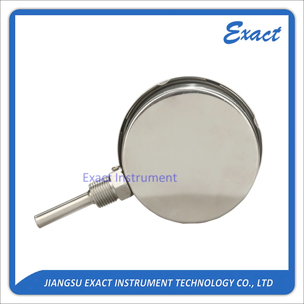 Heißer Verkauf Industrie-Thermometer-Mechanische Thermometer-All-Edelstahl-Gehäuse mit Bajonett-Lünette Bodenmontage