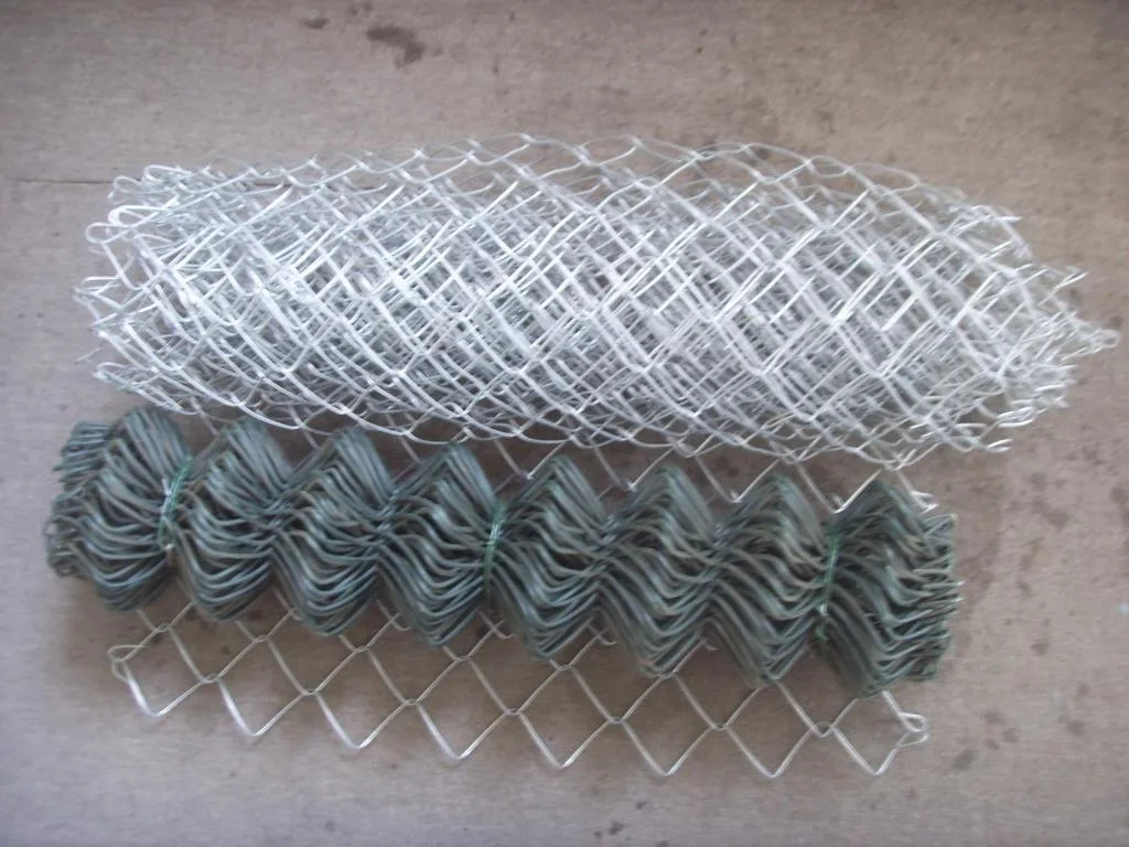 The PVC Coated Chain Link Wire Mesh Fence Gate