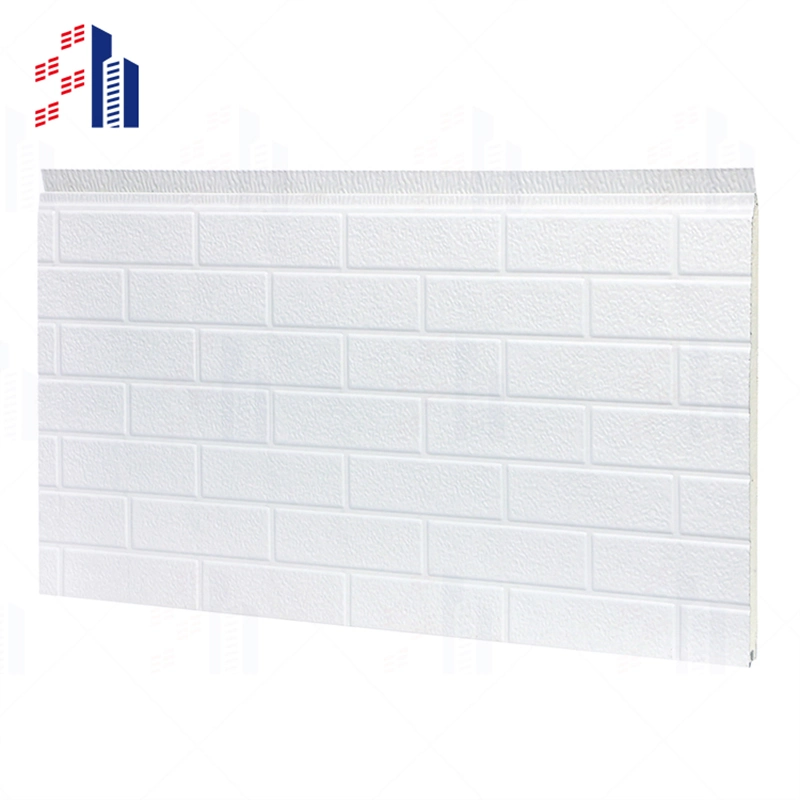 Factory Price White Brick Metal Siding Cladding Panels Exterior Wall Sandwich Panel