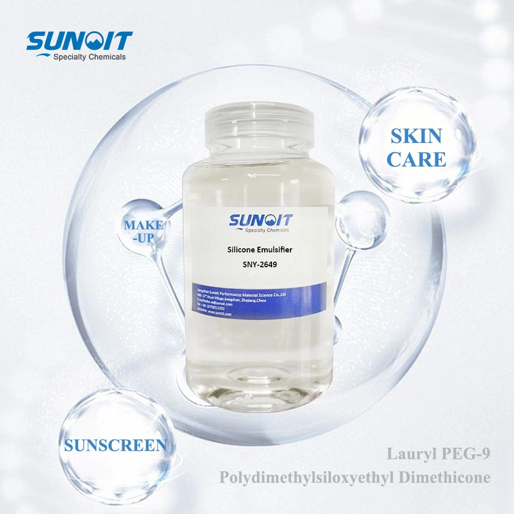 Silicone Emulsifier with Excellent Dispersing Ability for Powder Materials